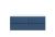 1200mm Wall Hung 4-Drawer Unit & Laminate Worktop - Hudson Reed URB304LSW2 Blue, Blue colour ,image 1