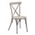Chia 860 x 440 Metal Side Chair - Vintage White