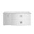 1000mm Right Hand Cabinet With Marble Top - Hudson Reed SAR105R Moon White, White colour ,image 1