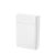 550mm WC Unit - Nuie PMP141 Gloss White, White colour ,image 1