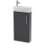 440mm Floor Standing 1 Door Unit & 1TH Basin RH - Hudson Reed JNU2221R Grey, Grey colour ,image 1