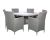 Nevada Grey 6 Seater Kd Round Dining Set, Grey colour ,image 1