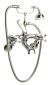 Wall Mounted Bath Shower Mixer - Hudson Reed BC304HXWM Chrome, Chrome & White colour ,image 1