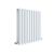 Horizontal Double Panel Radiator 600 x 586 - Hudson Reed HL338D White High Gloss, White colour ,image 1