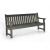 Darwin 1800mm Wooden Garden Bench - Dark Grey - FSC Mix Credit