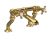Deck Mounted Bath Filler - Hudson Reed BC803HX Brushed Brass, Brass colour ,image 1