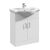 650mm Floor Standing Cabinet & Round Basin - Nuie VTY650 Gloss White, White colour ,image 1