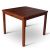 Devon 900 x 900 Square Table Grey Wooden Garden Table Set