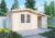 Deko 16 x 10 Log Cabin