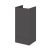 400mm Base Unit - Hudson Reed OFF984 Gloss Grey, Grey colour ,image 1