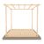 Ivy Pergola Kit with Decking 8 x 8