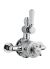 Twin Thermostatic Shower Valve - Hudson Reed TSVT101 Chrome, Chrome & White colour ,image 1