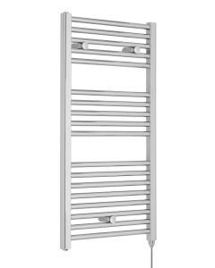 Electric Towel Rail - Nuie MTY151 Chrome, Chrome colour ,image 1
