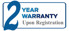 2 year warranty