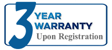 3 year warranty