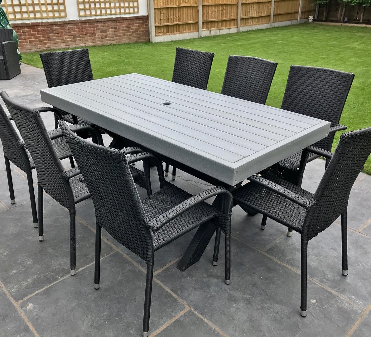Solid Plastic Garden Furniture - Posh