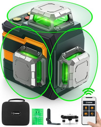 CIGMAN Bluetooth Wireless Green Laser Level
