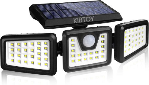 KIBTOY Solar Sensor Outdoor Light