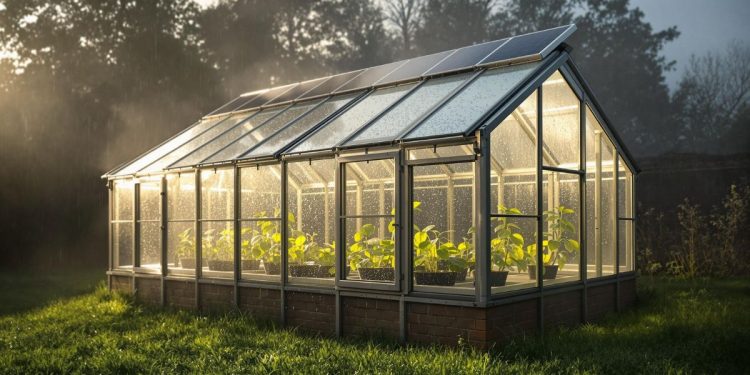 Challenges of Having a Greenhouse with Solar Panels in the UK