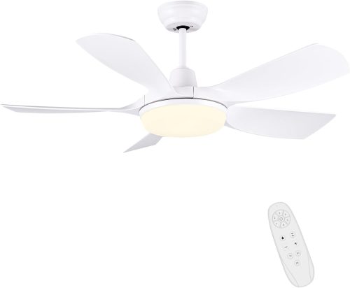 Newday 42" Ceiling Fan with Lights and Remote Control